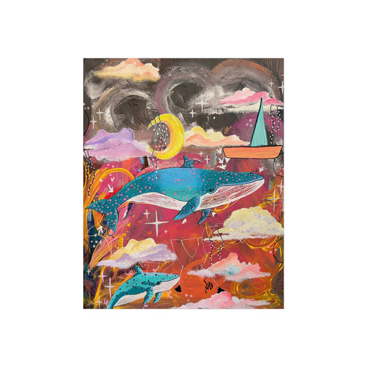 Whales Of The Sky- PRINT