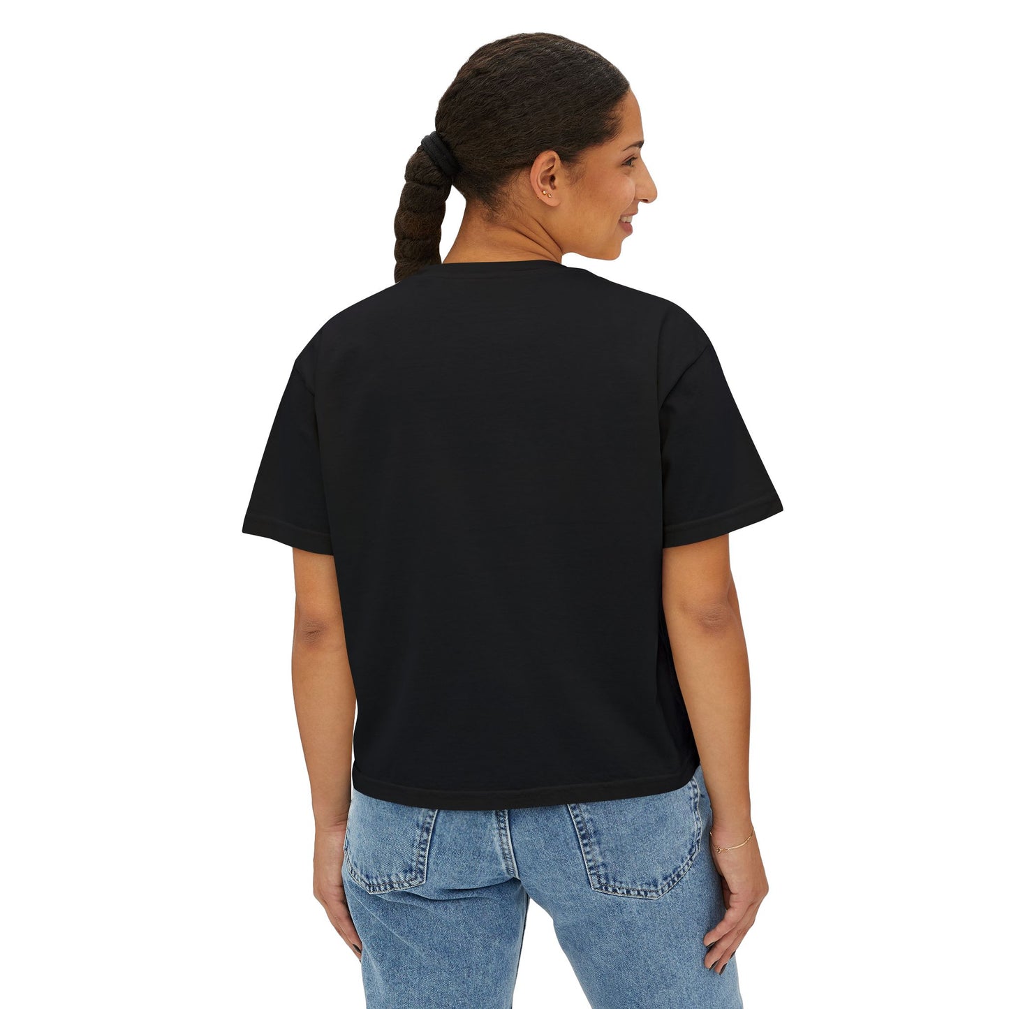 Women's Boxy Wildflower Tee | Stay Like A Wildflower Tee