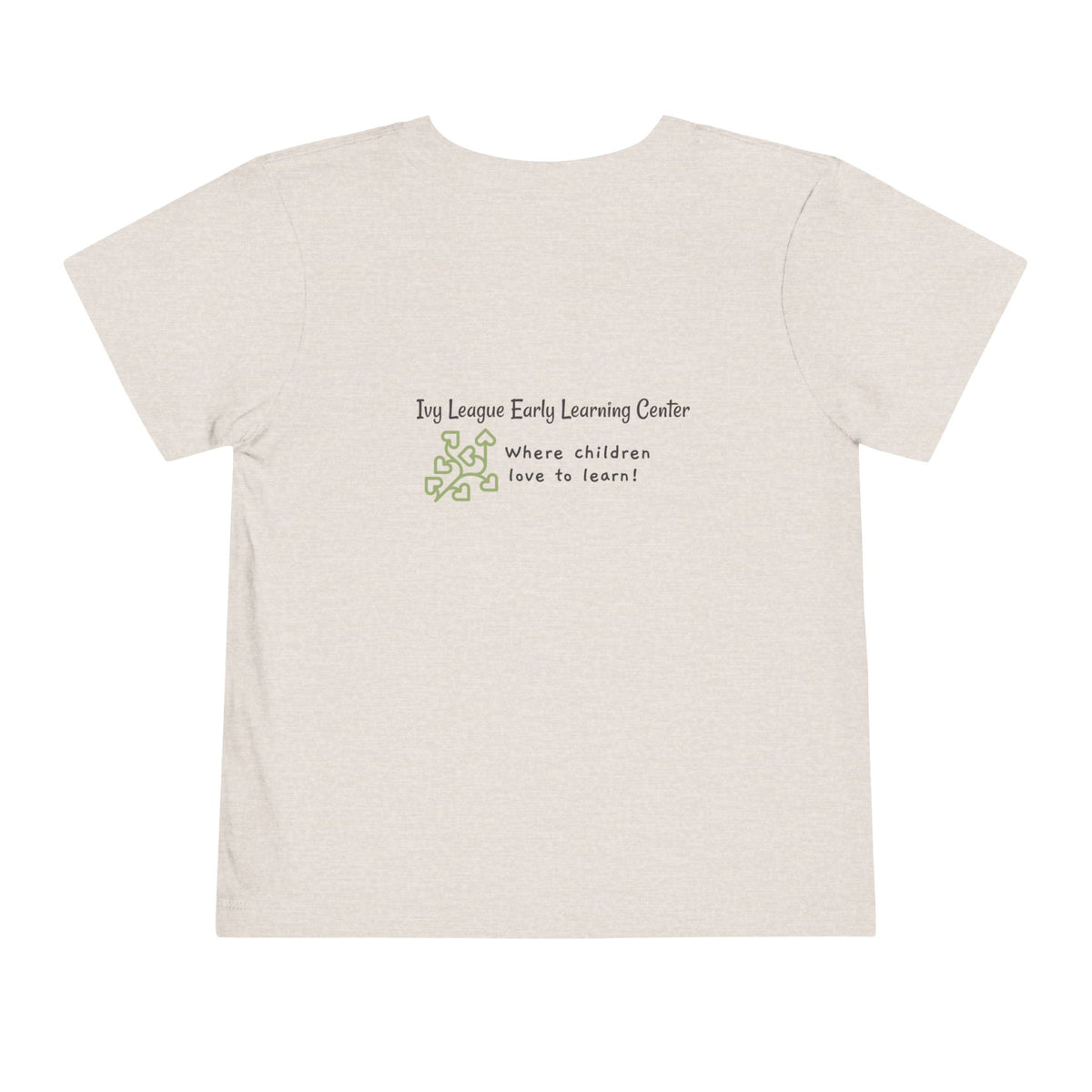 Custom Toddler Tee for Ivy League ELC