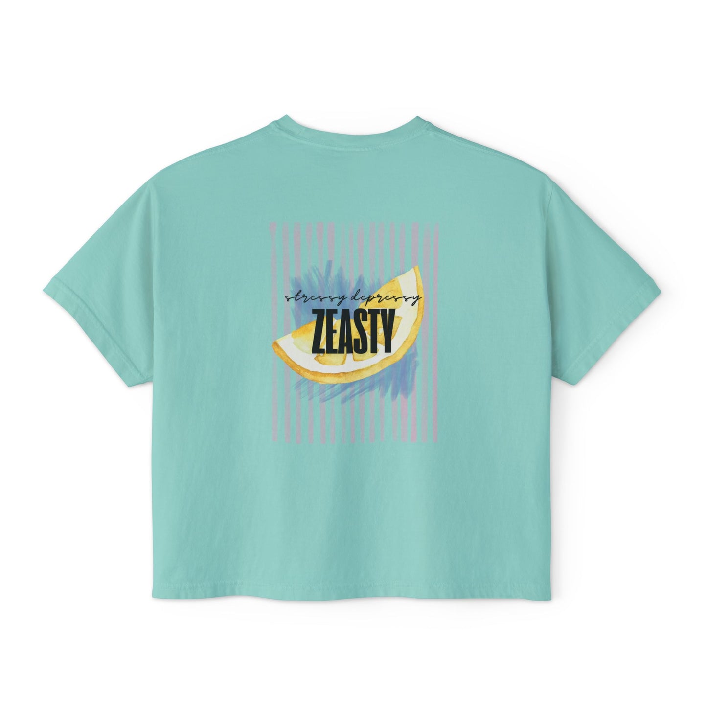 Easy Peasy | Stressy Depressy Boxy Tee