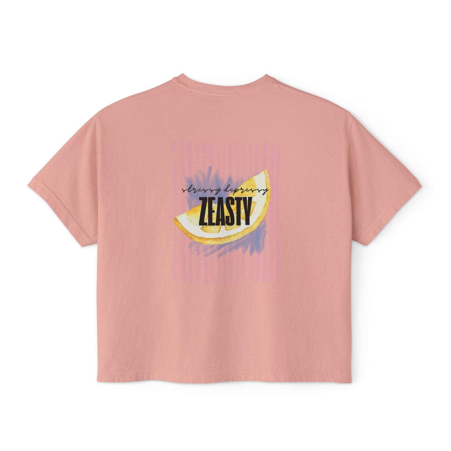 Easy Peasy | Stressy Depressy Boxy Tee