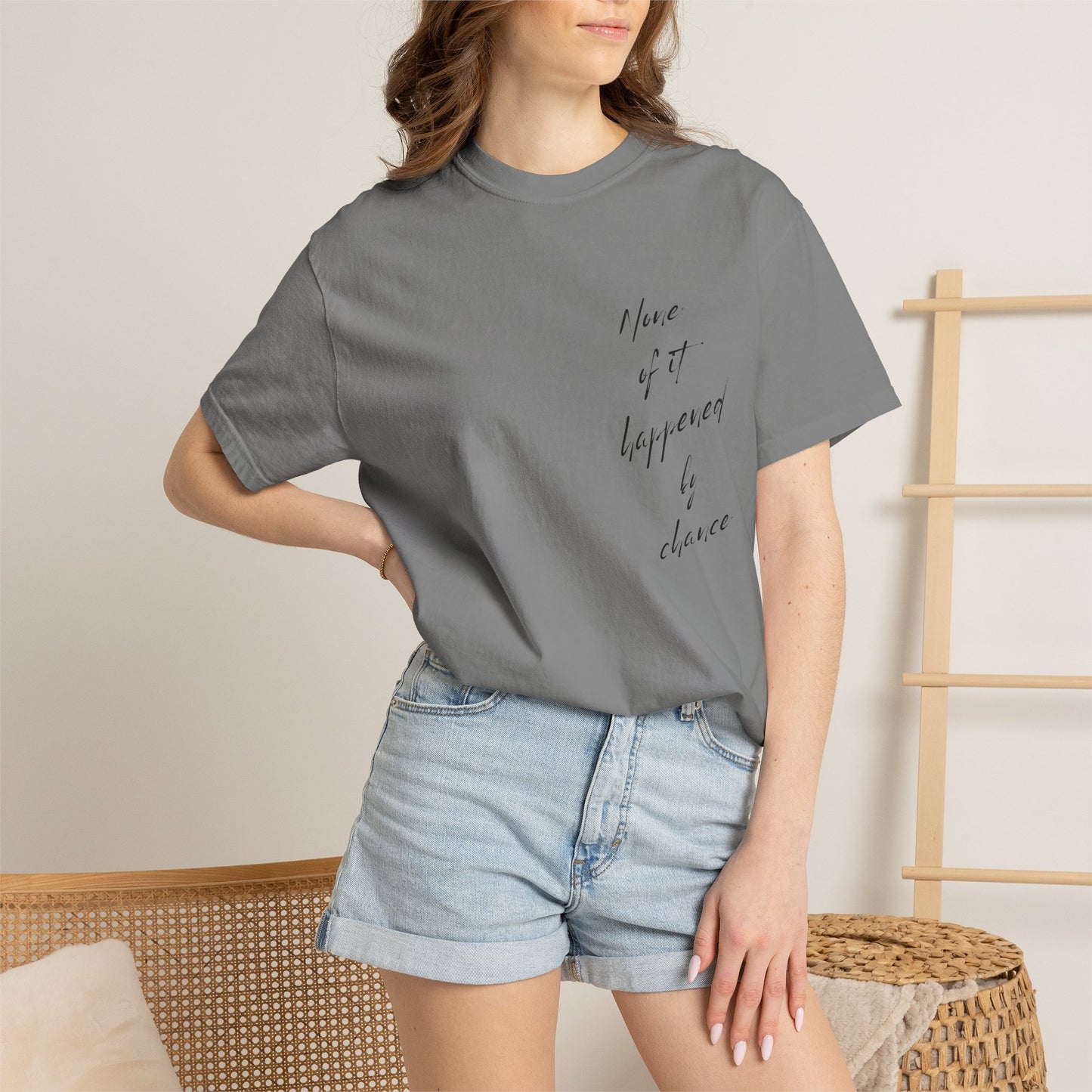 Non of this happened by chance | cheetah tee | cute tshirt | you’ve got this