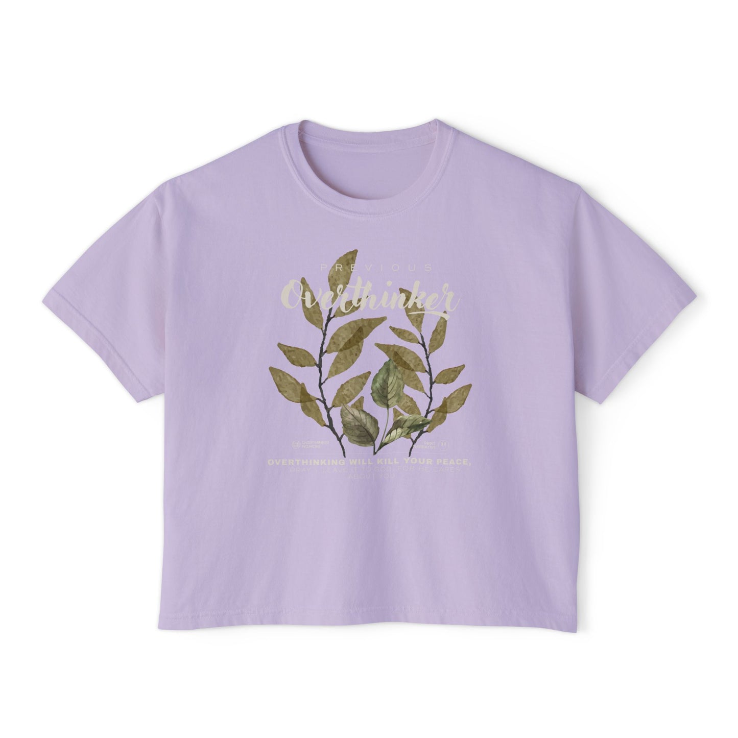 Previous Overthinker Boxy Tee
