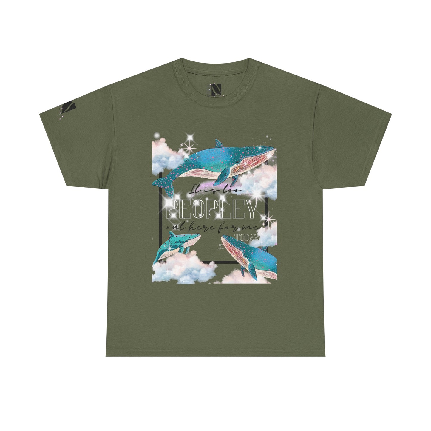 It is too peopley out here for me today shirt
