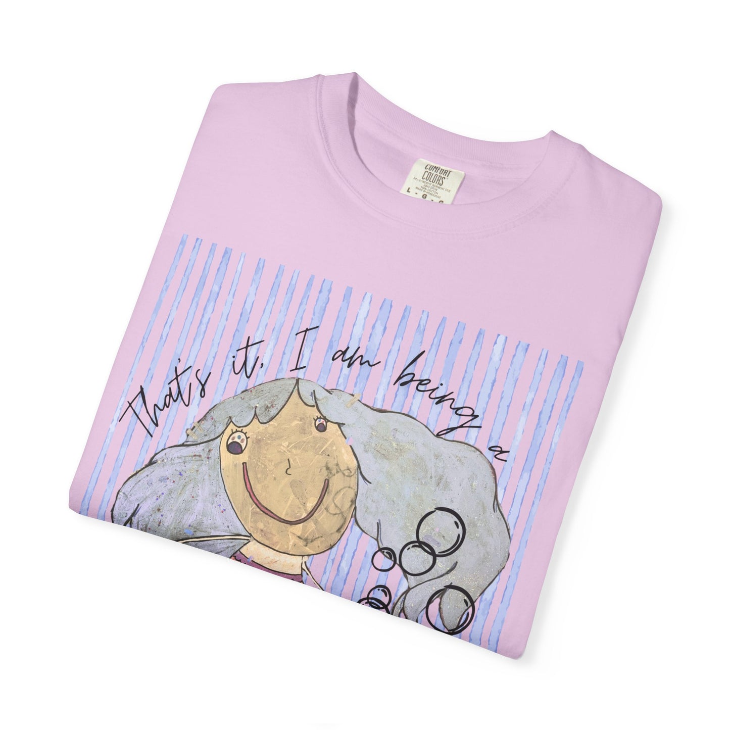 Mermaid Watercolor Graphic T-Shirt — "Just a Little Mermaid"