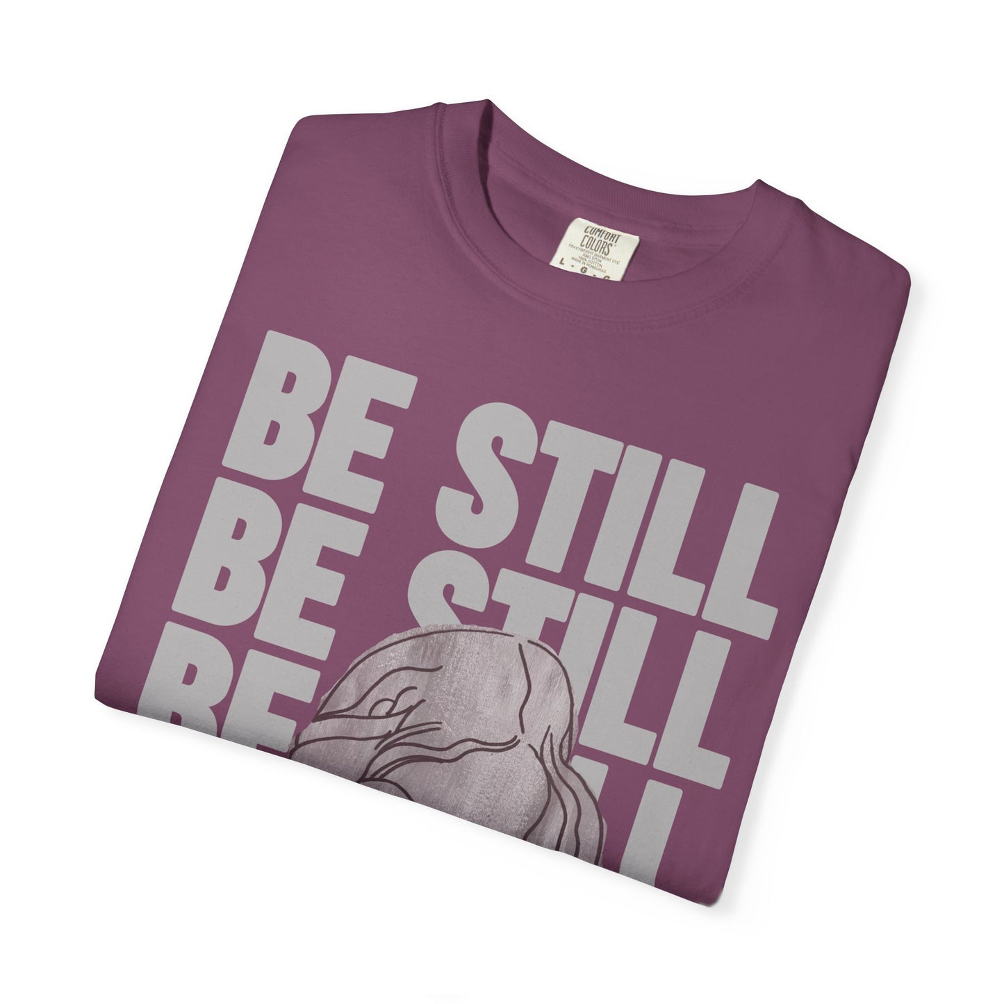 Be Still in Motherhood T-Shirt — Balancer of Chores + Cuddles, Messes + Magic