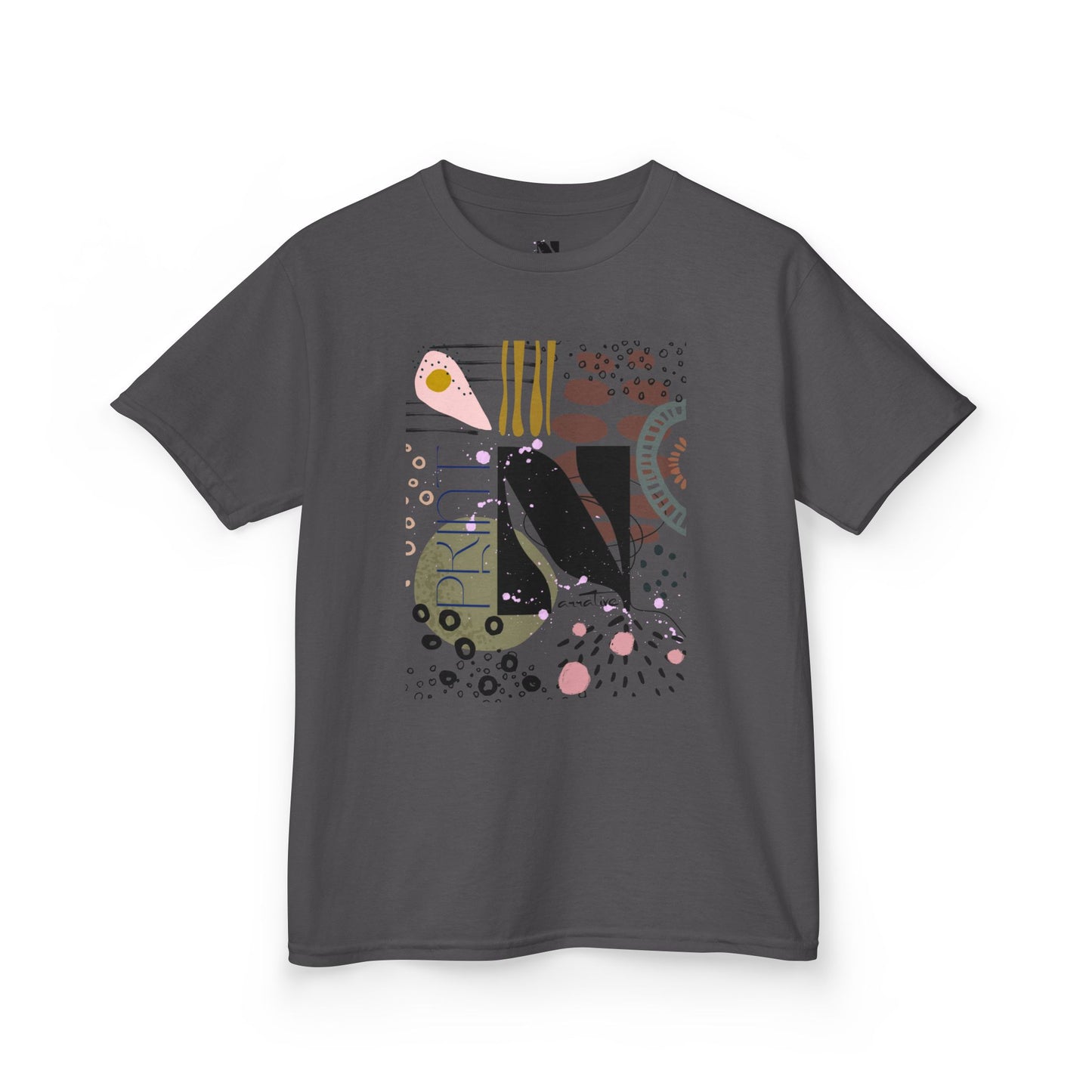 Kids Play All Day Print Narrative Brand Tee