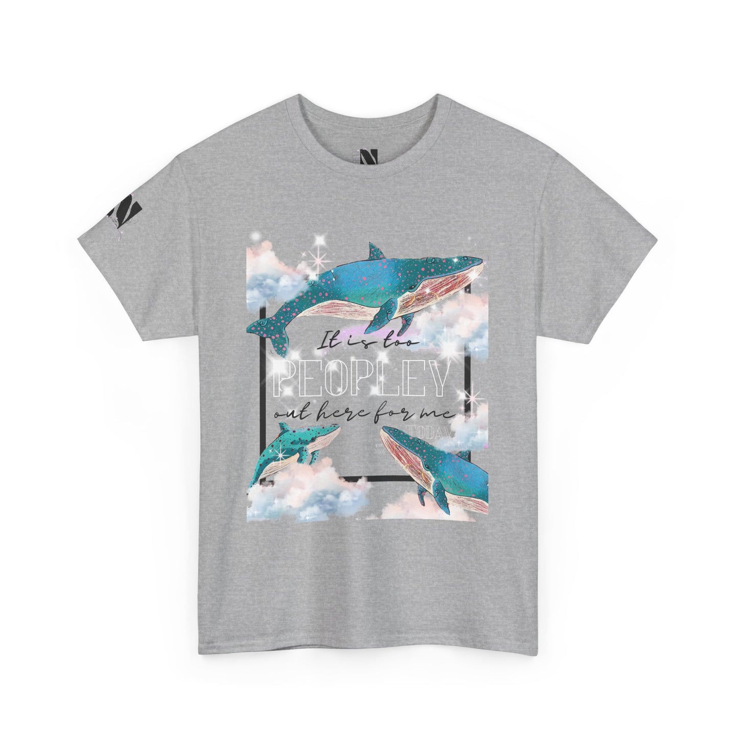 It is too peopley out here for me today shirt