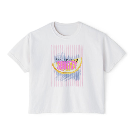 Easy Peasy | Stressy Depressy Boxy Tee