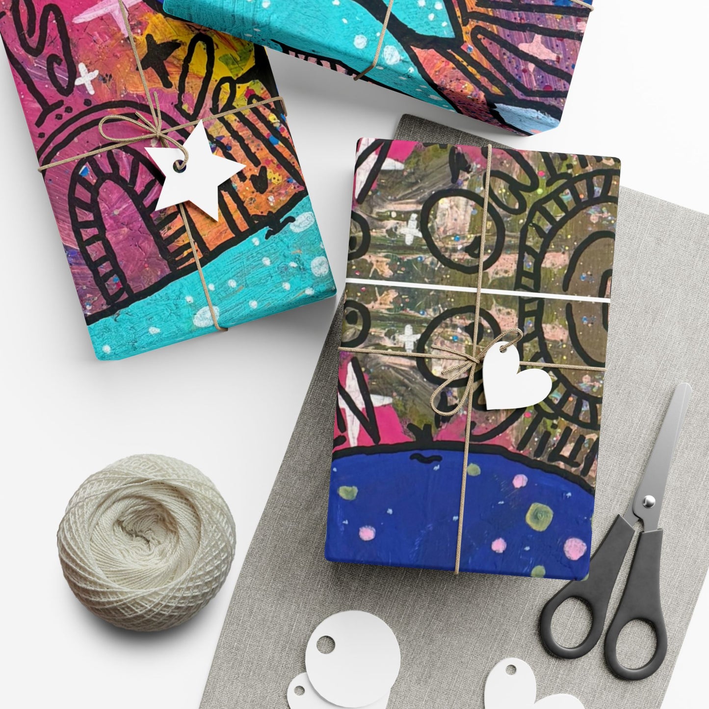 Whale Direction Wrapping Paper