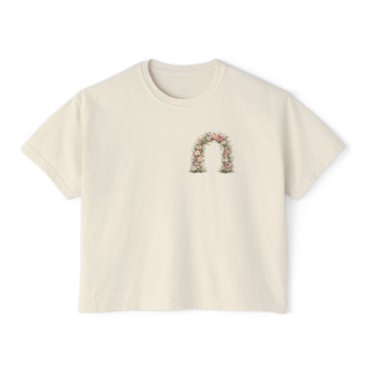 Heal So Hard Garden Arch Boxy Tee