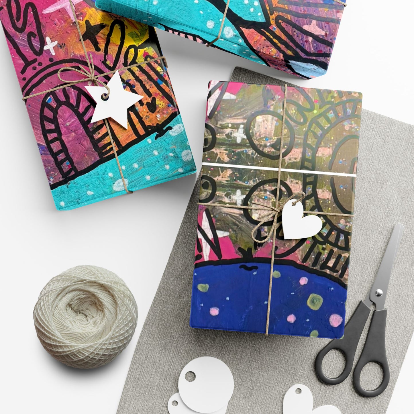Whale Direction Wrapping Paper