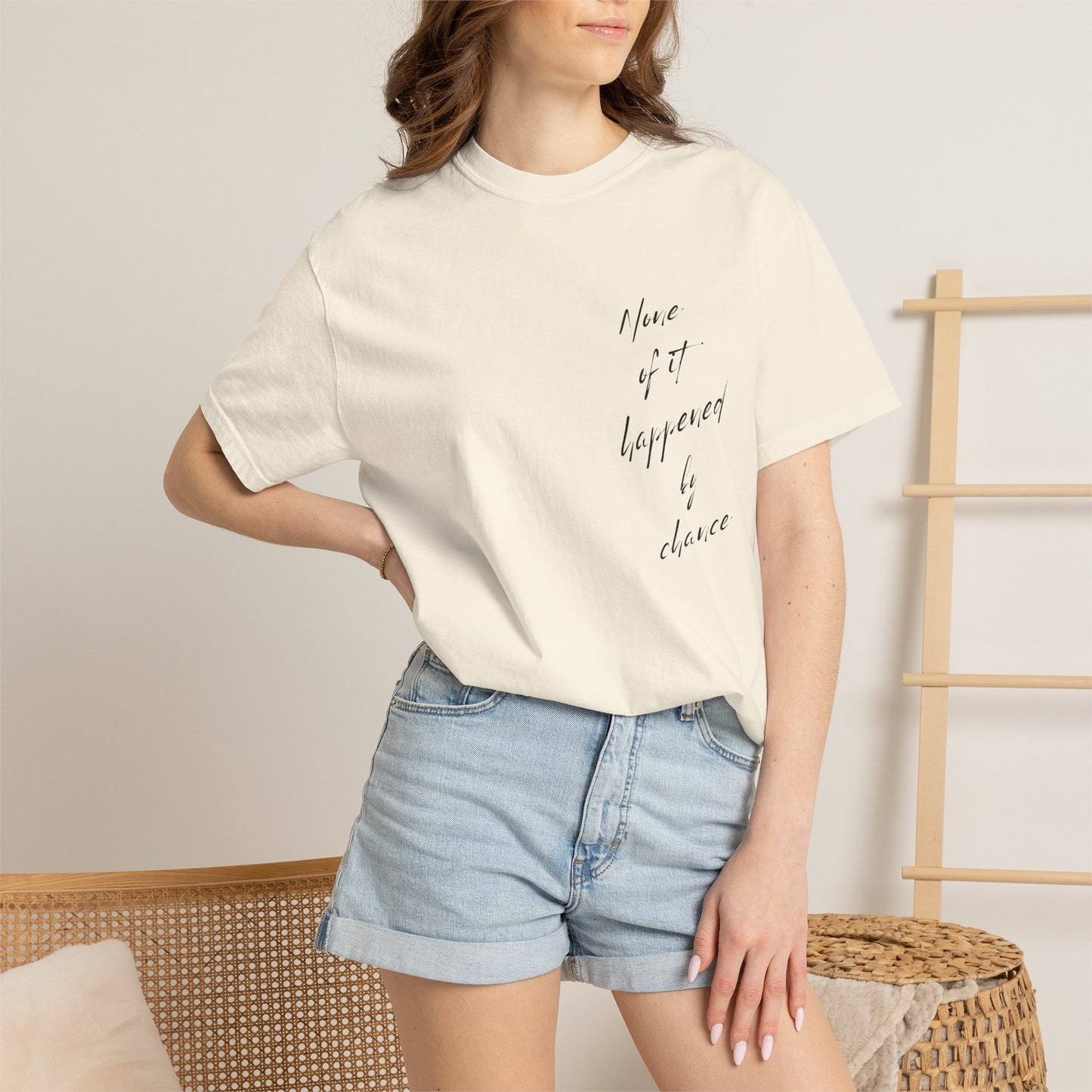Non of this happened by chance | cheetah tee | cute tshirt | you’ve got this