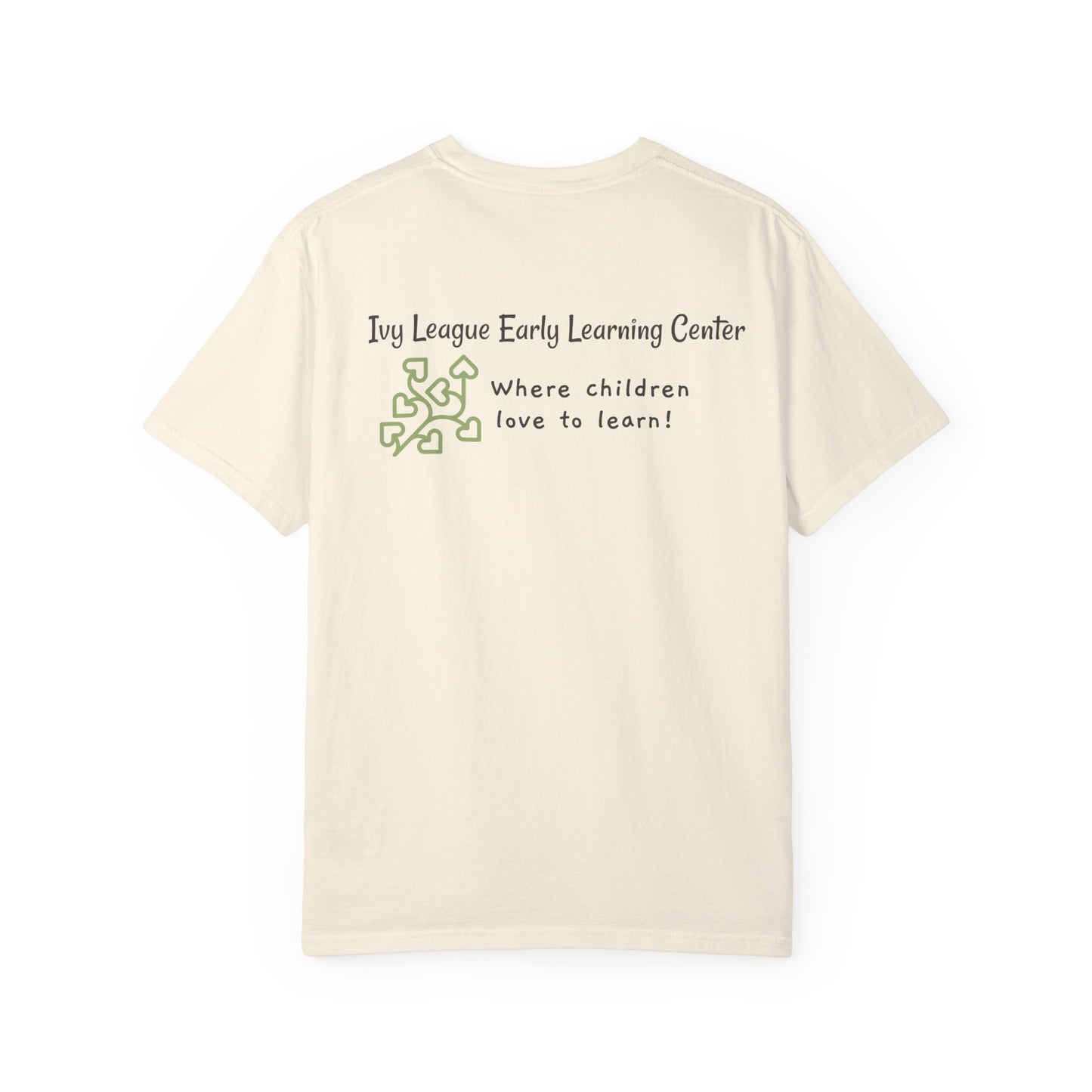 CUSTOM SHIRT FOR IVY LEAGUE ELC Play Is Learning T-Shirt — "Play is Learning the Most Natural Form" Preschool Teacher Tee