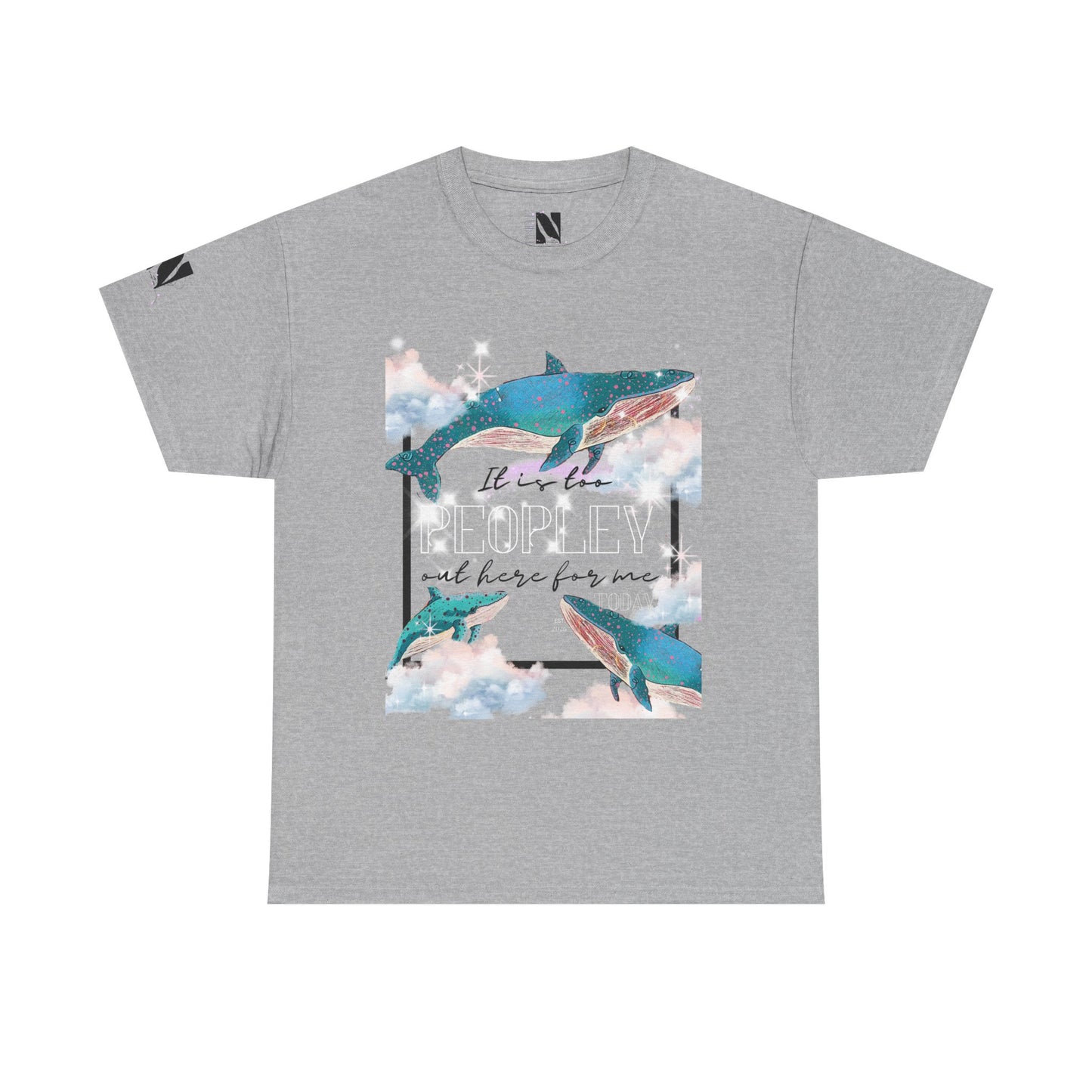 It is too peopley out here for me today shirt