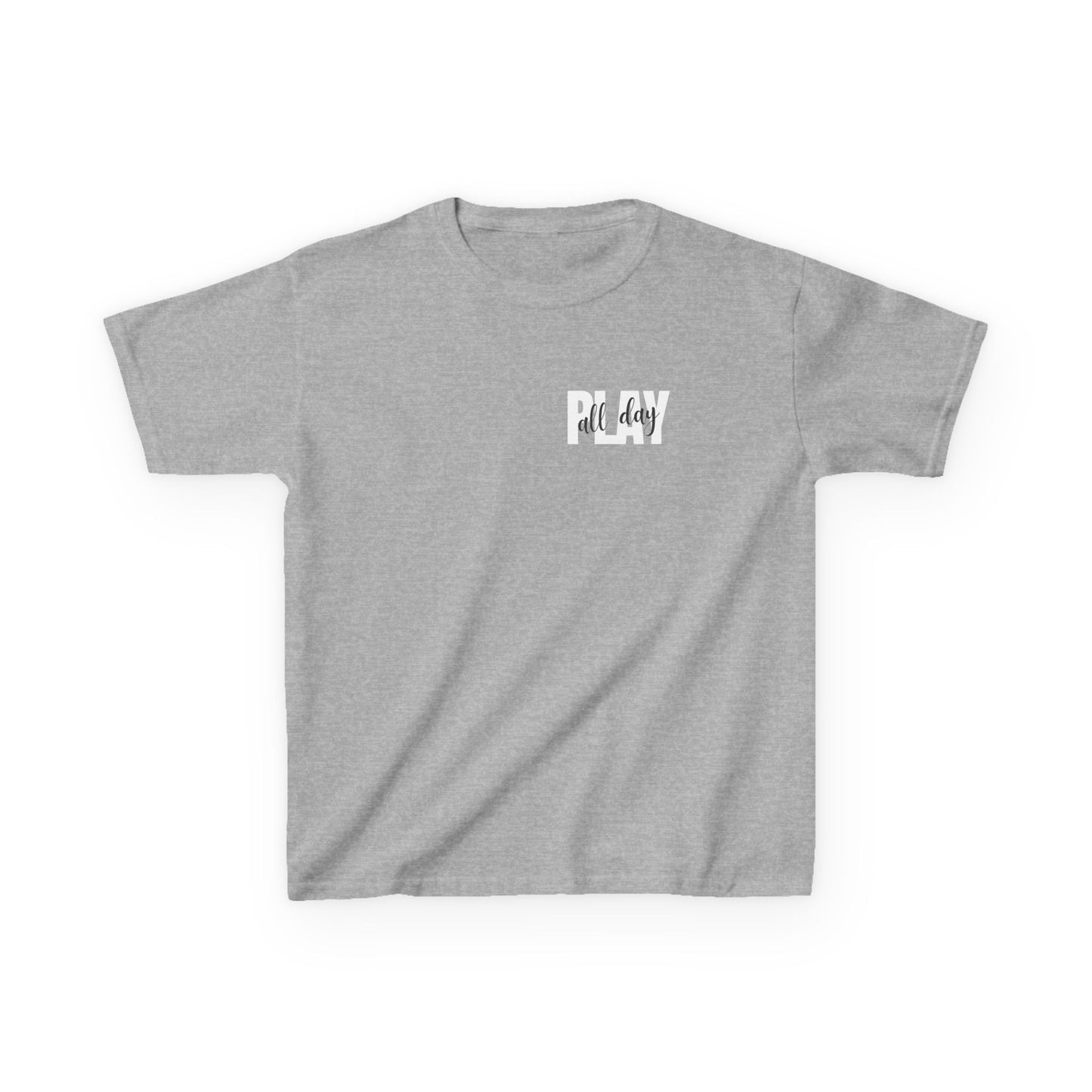 LET ME PLAY | Play all day | Kids Cotton Tee