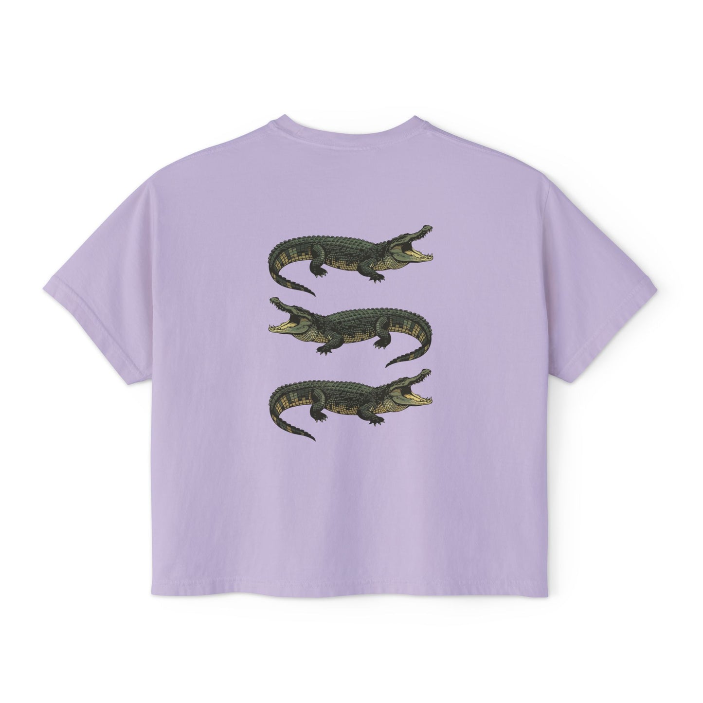 Let’s Wrestle Boxy Alligator Tee