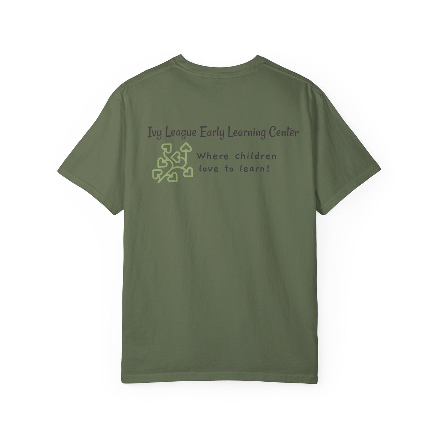 CUSTOM SHIRT FOR IVY LEAGUE ELC Play Is Learning T-Shirt — "Play is Learning the Most Natural Form" Preschool Teacher Tee