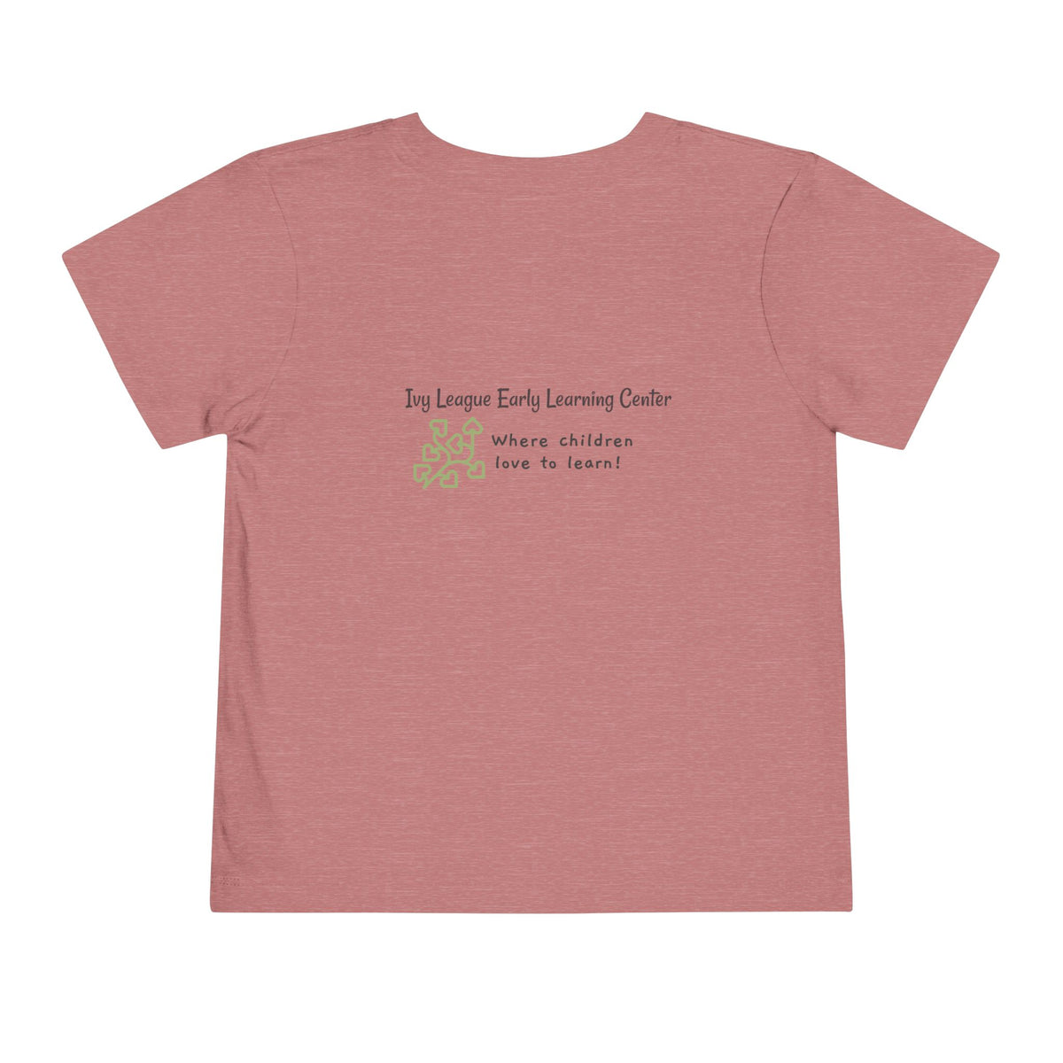 Custom Toddler Tee for Ivy League ELC