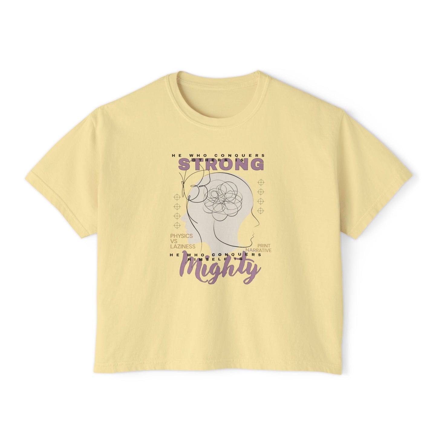Conquer Cute Tee | You Are Mighty | Your Thoughts Matter TShirt