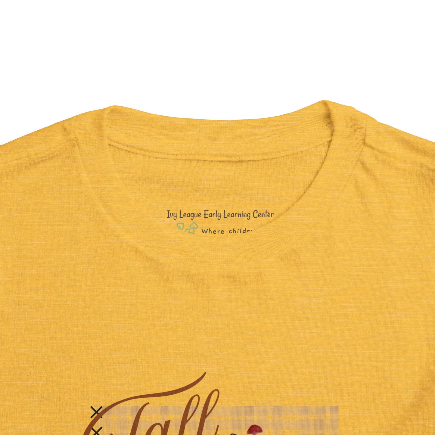 Fall into learning Toddler Tee for Ivy League ELC