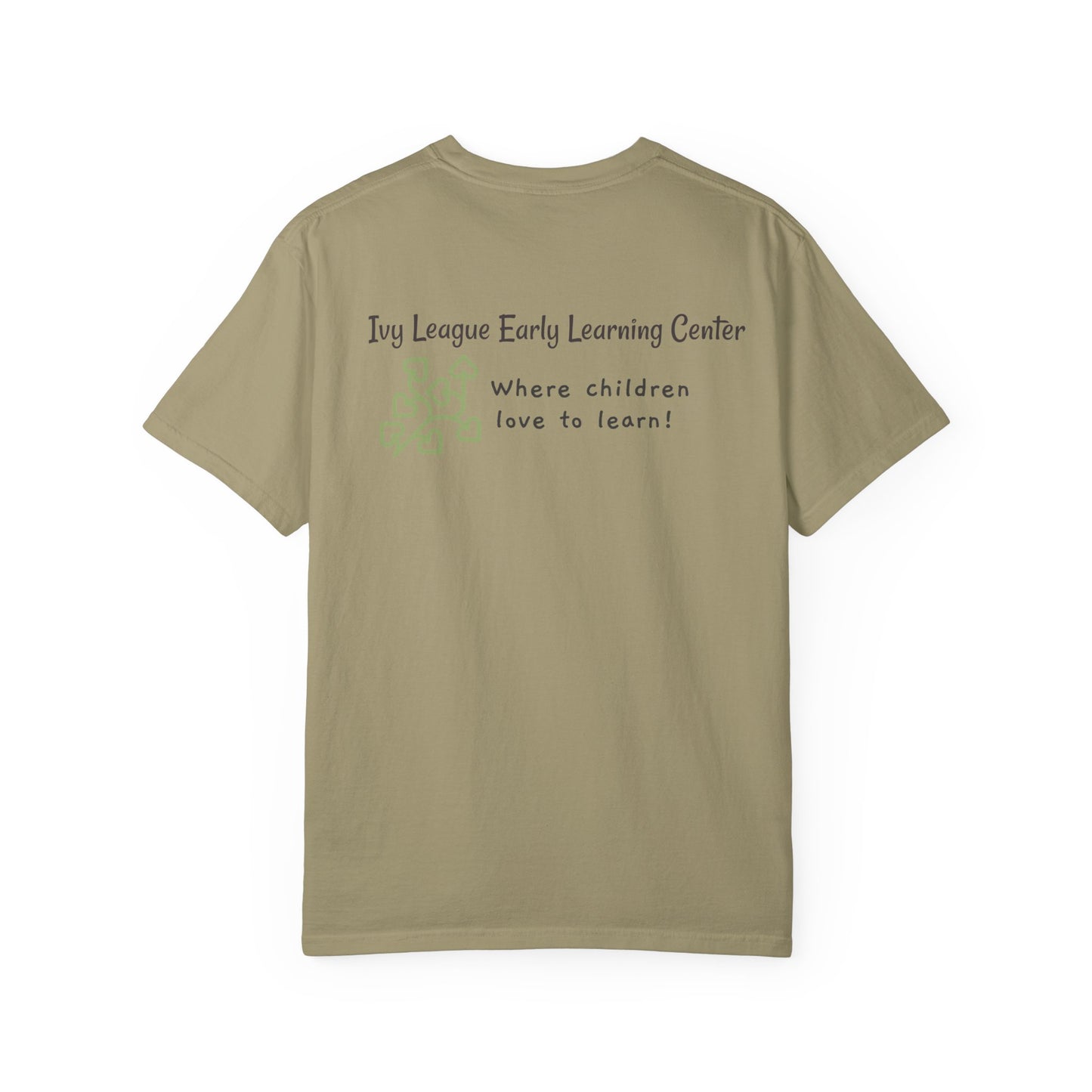 CUSTOM SHIRT FOR IVY LEAGUE ELC Play Is Learning T-Shirt — "Play is Learning the Most Natural Form" Preschool Teacher Tee
