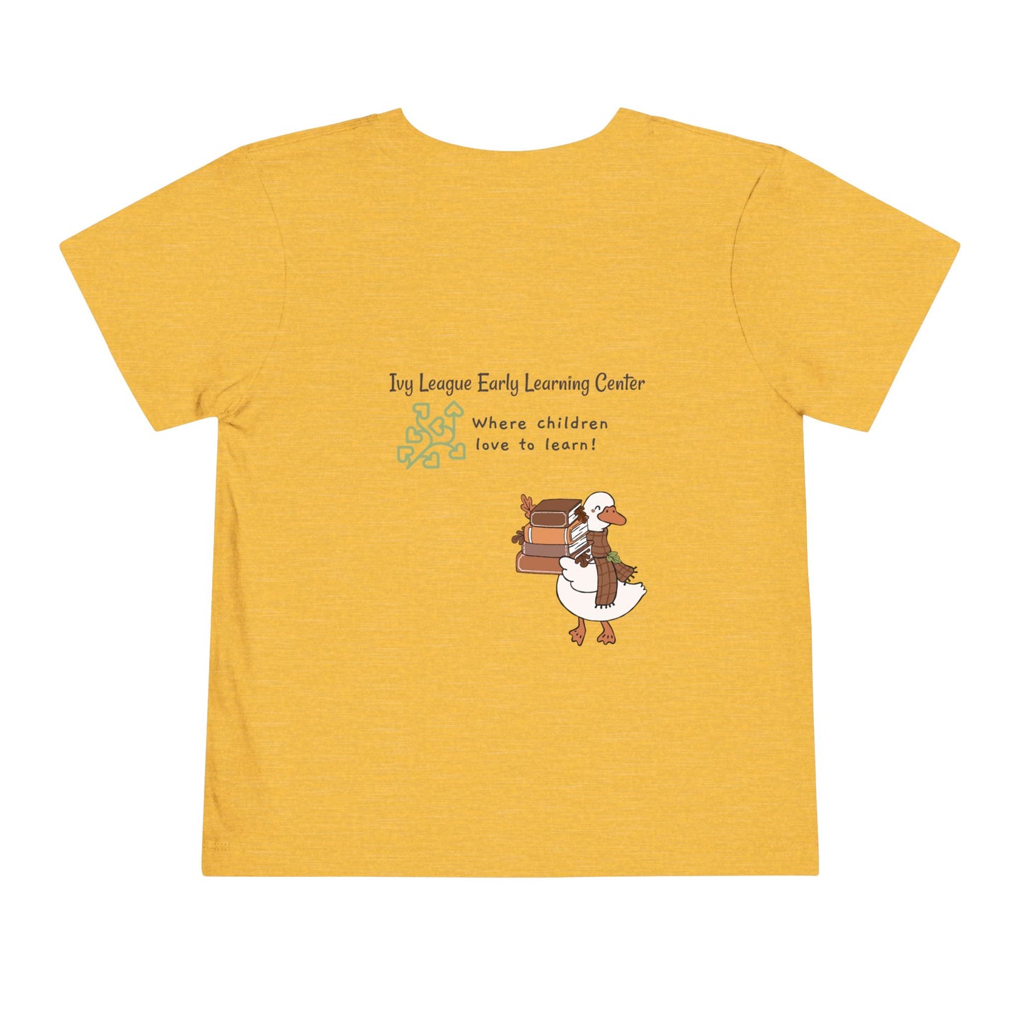 Fall into learning Toddler Tee for Ivy League ELC