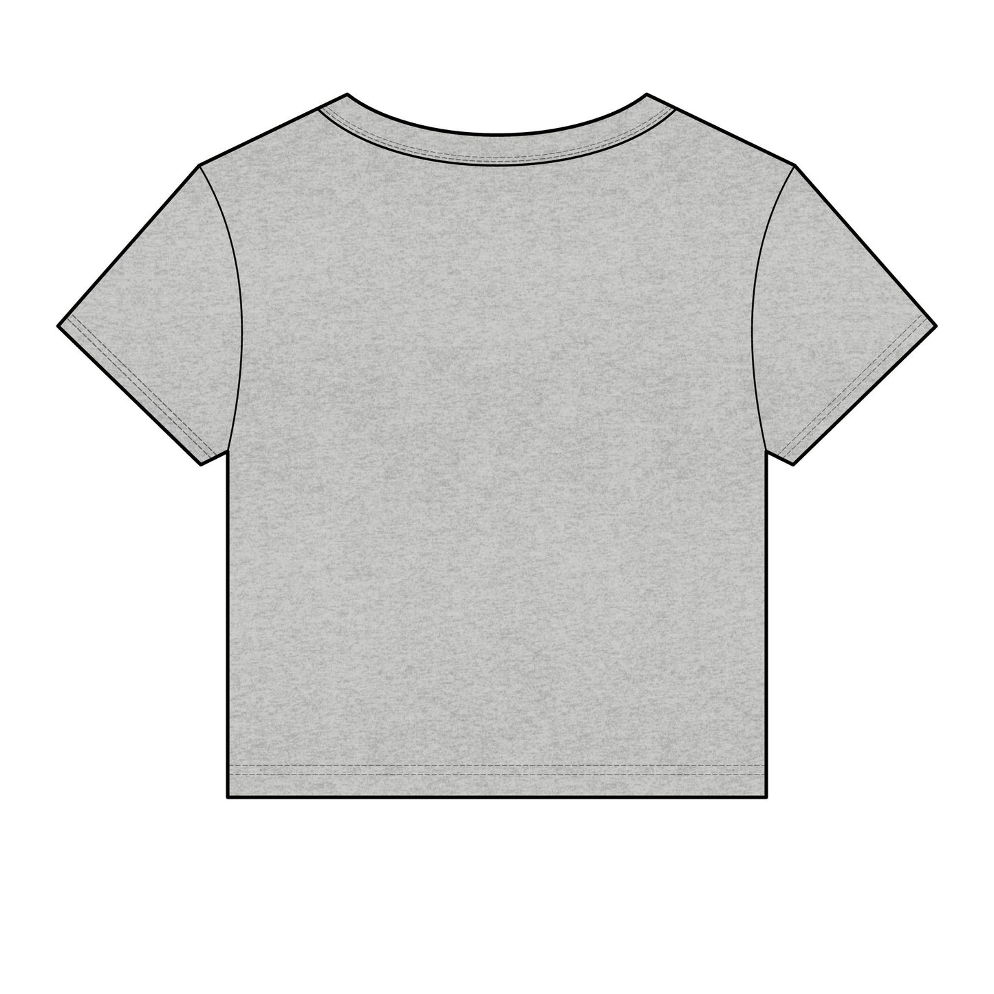 No Soliciting Micro Rib Baby Tee