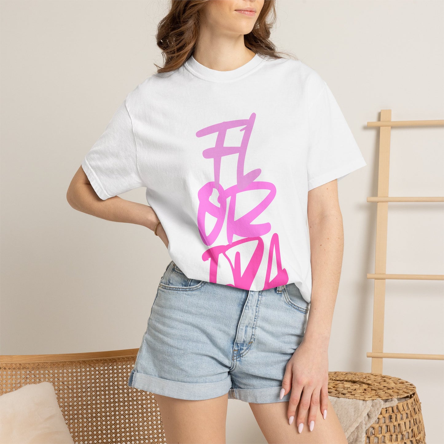 Florida Graphic Tee - Pink FL TShirt