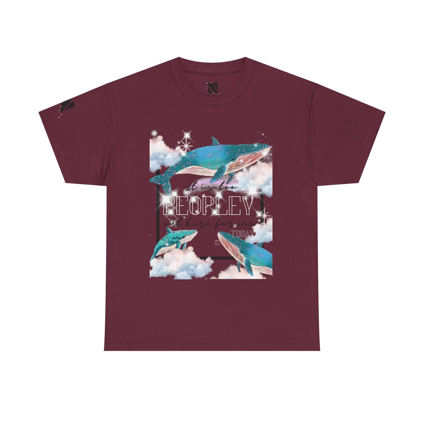It is too peopley out here for me today shirt