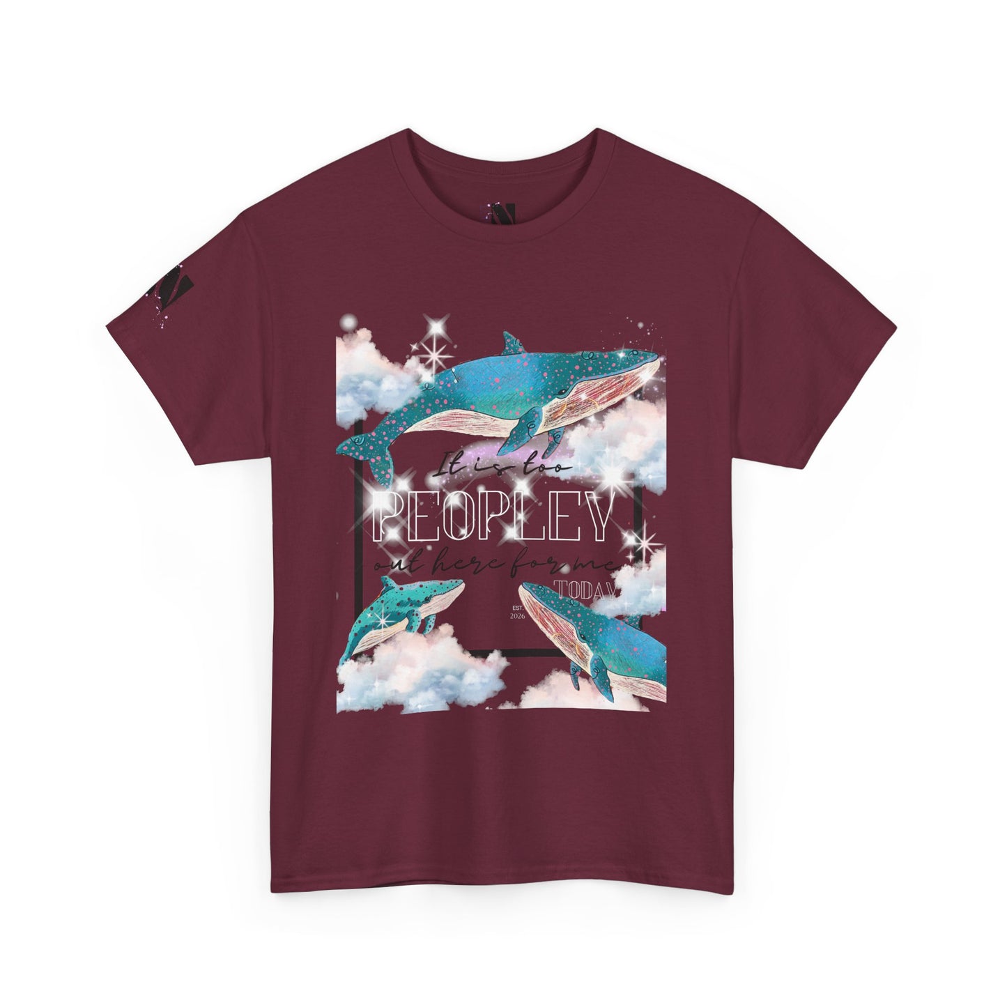 It is too peopley out here for me today shirt