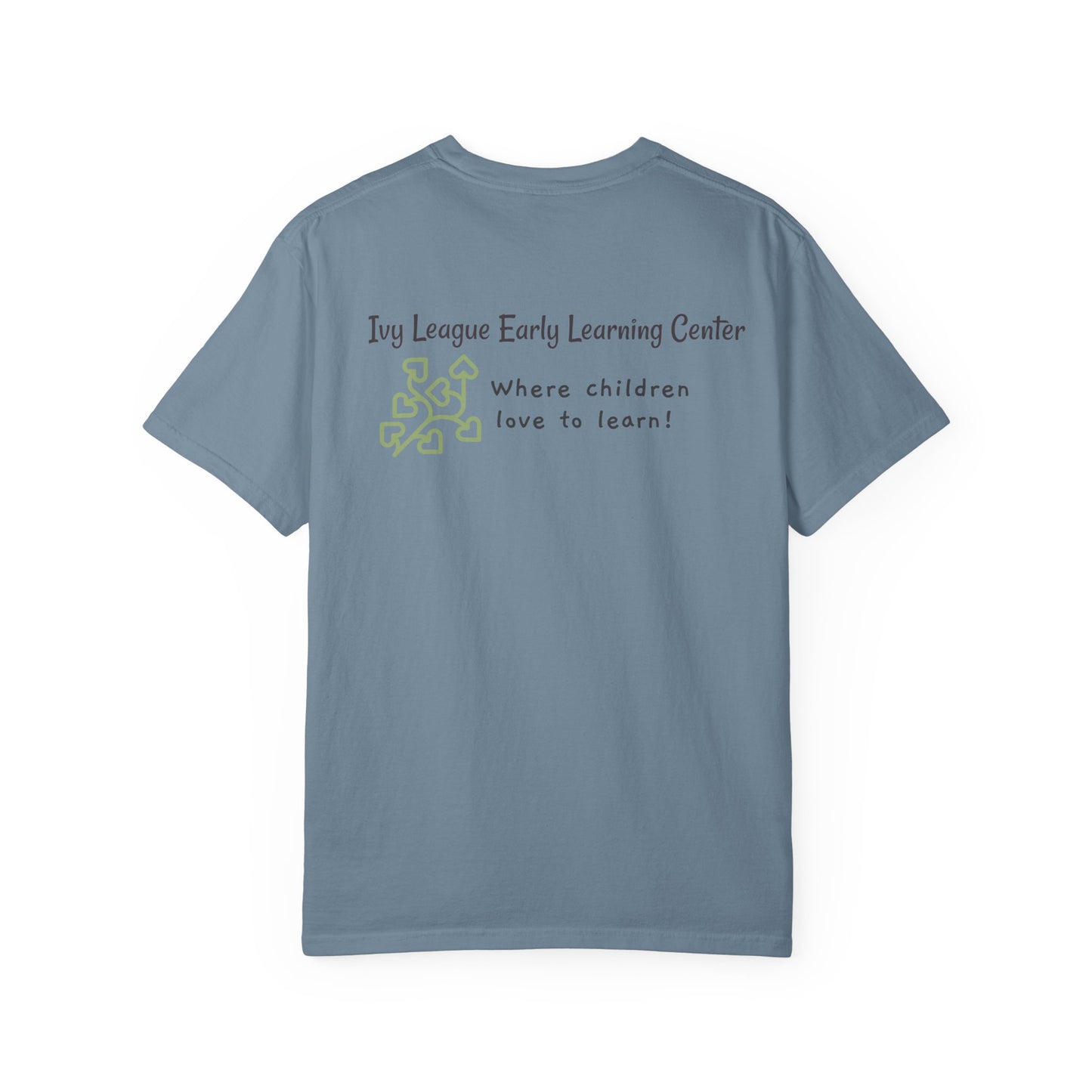 CUSTOM SHIRT FOR IVY LEAGUE ELC Play Is Learning T-Shirt — "Play is Learning the Most Natural Form" Preschool Teacher Tee