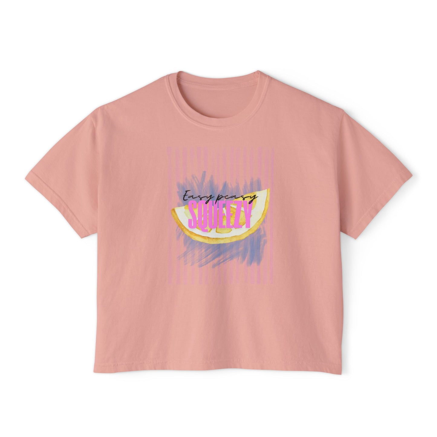 Easy Peasy | Stressy Depressy Boxy Tee