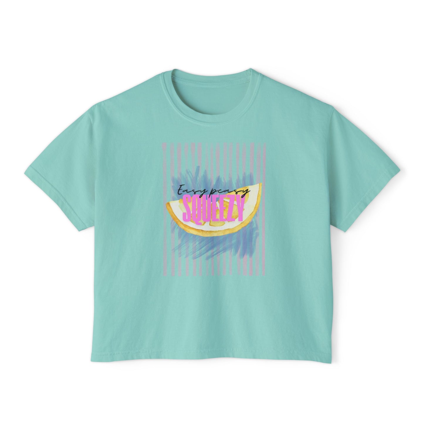 Easy Peasy | Stressy Depressy Boxy Tee