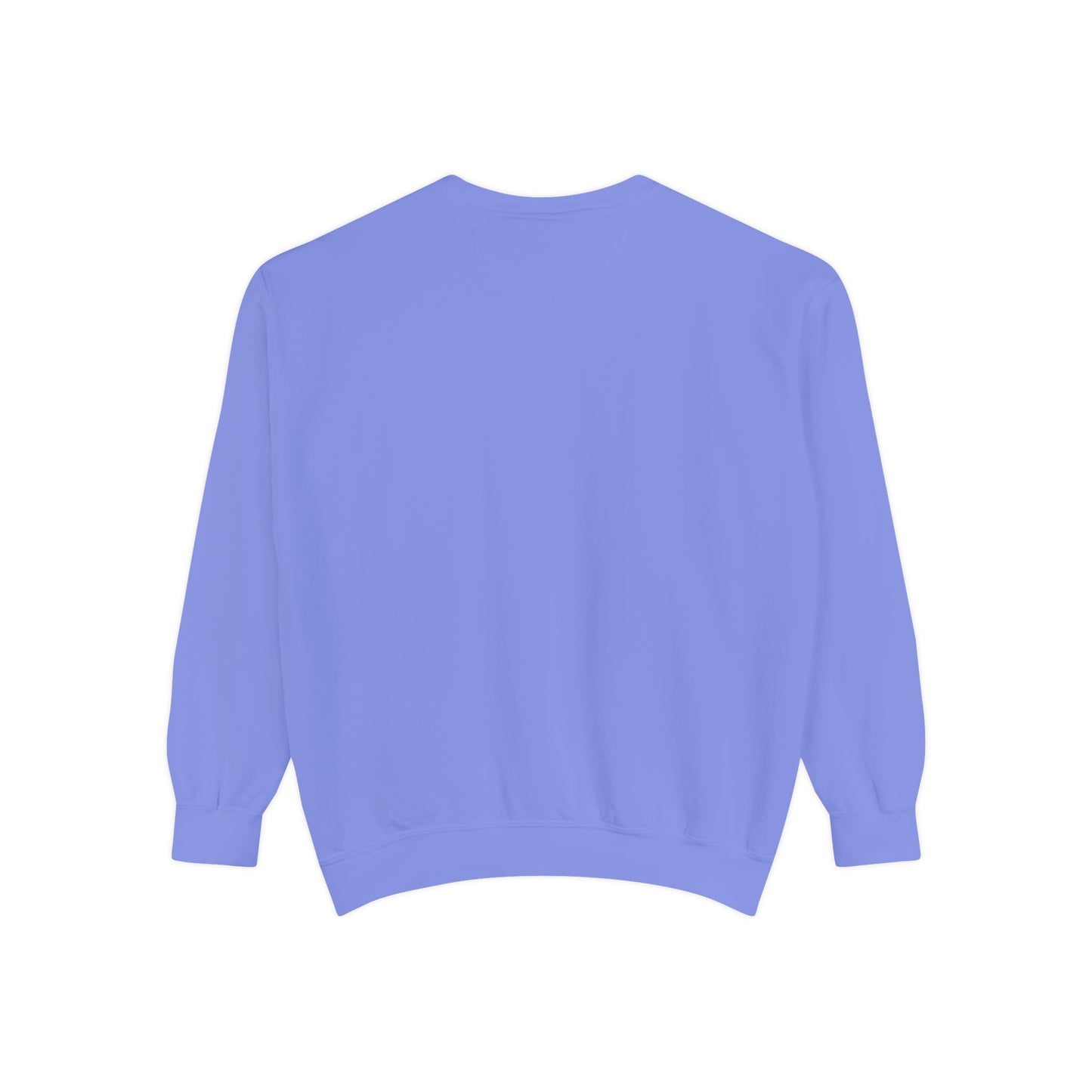 Love One Floral Sweatshirt — Retro Stripe Heart Graphic Crewneck