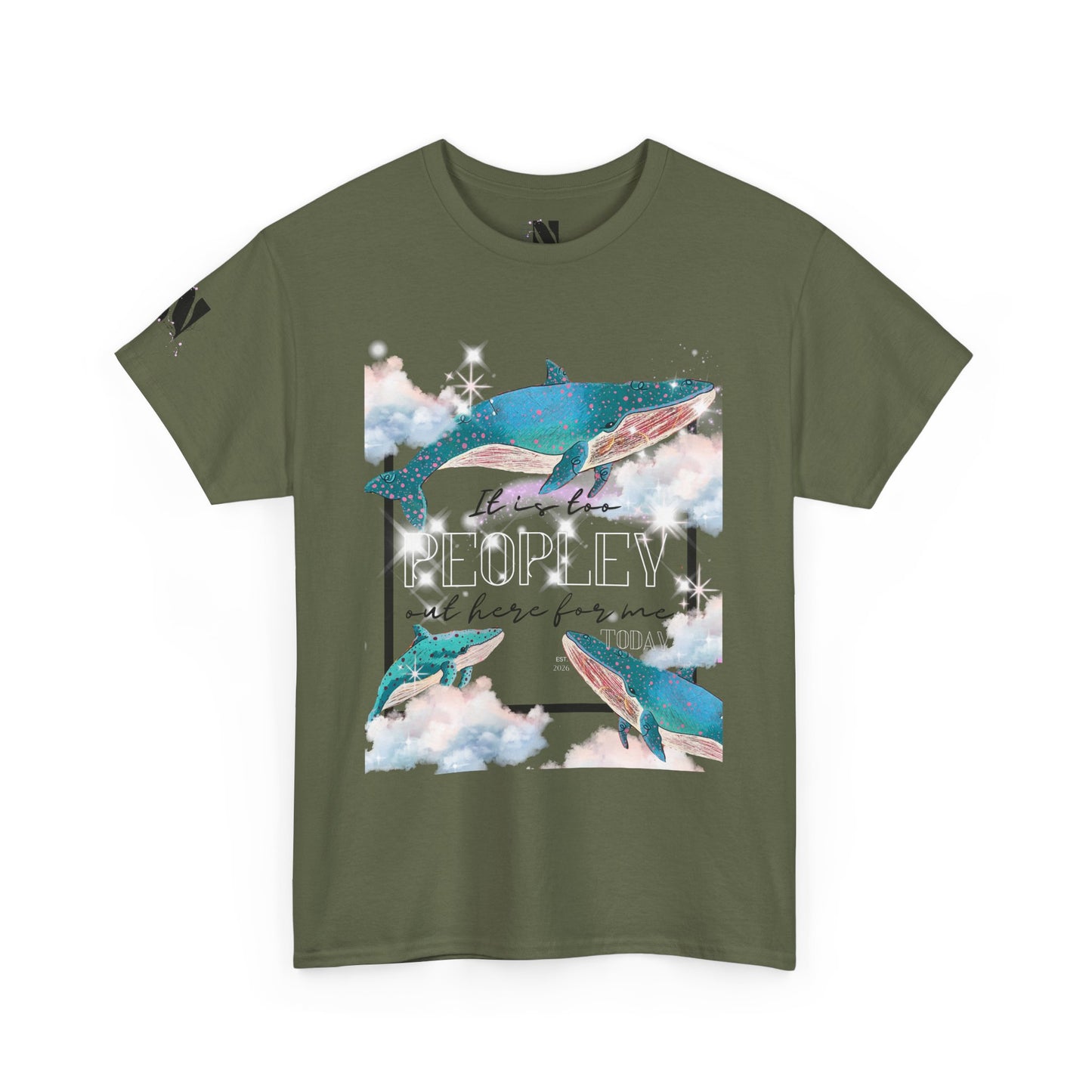 It is too peopley out here for me today shirt