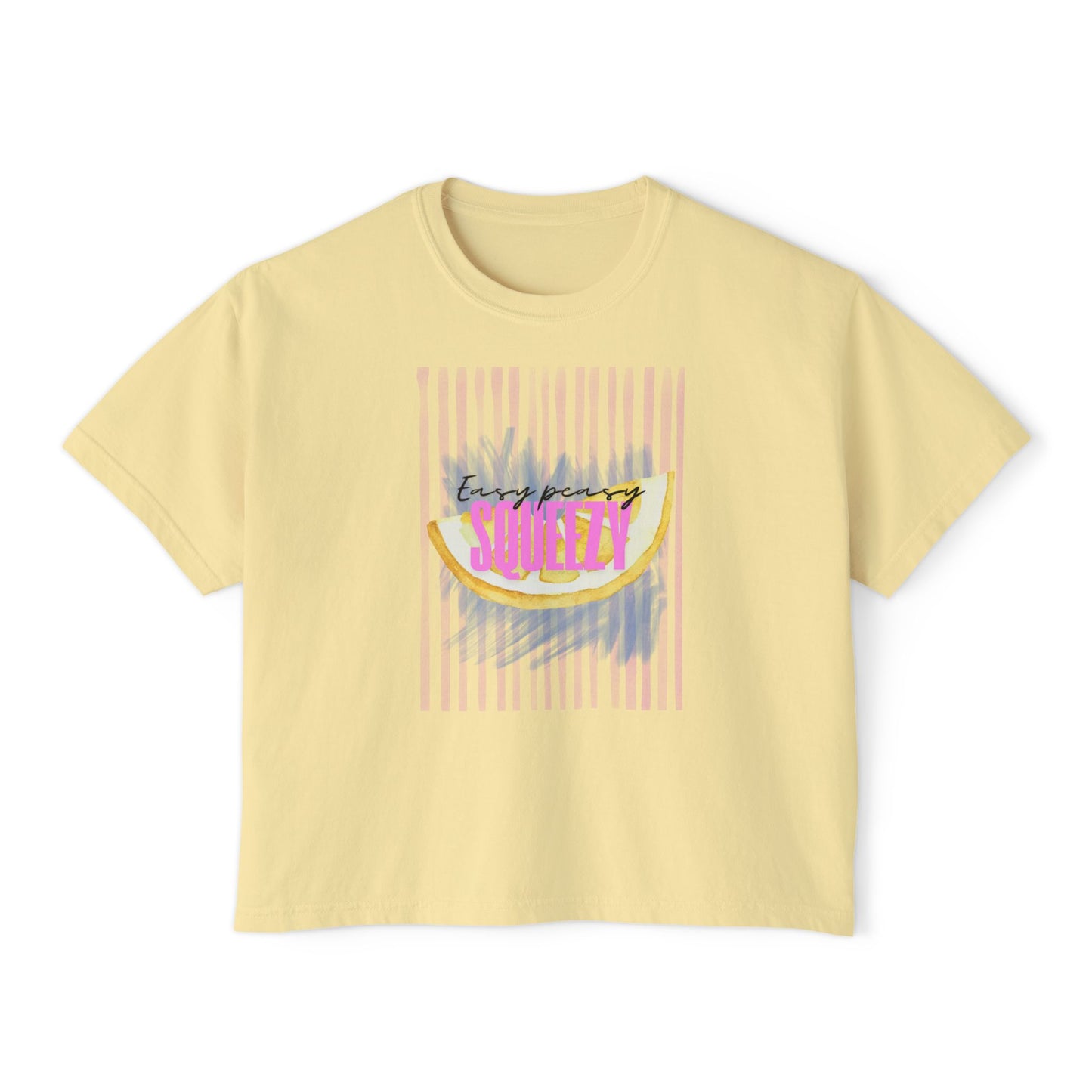 Easy Peasy | Stressy Depressy Boxy Tee