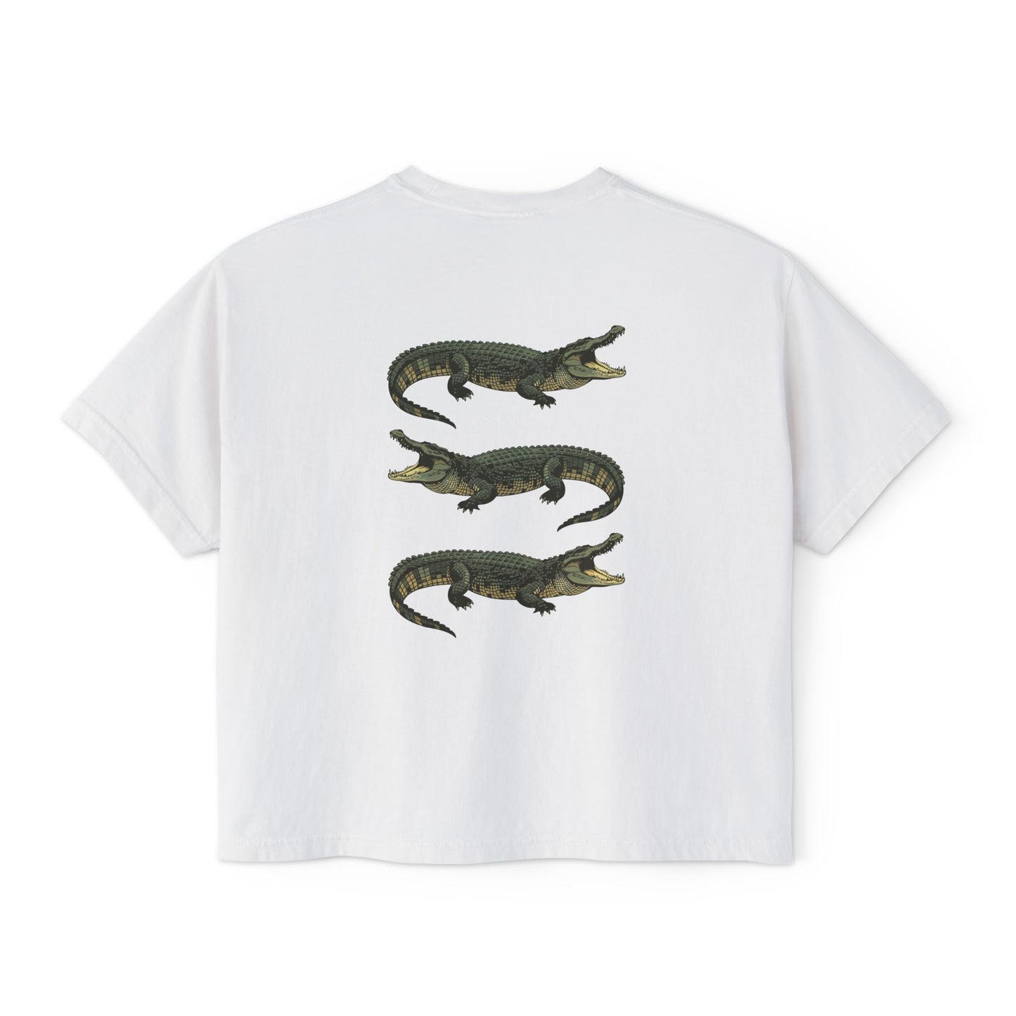 Let’s Wrestle Boxy Alligator Tee