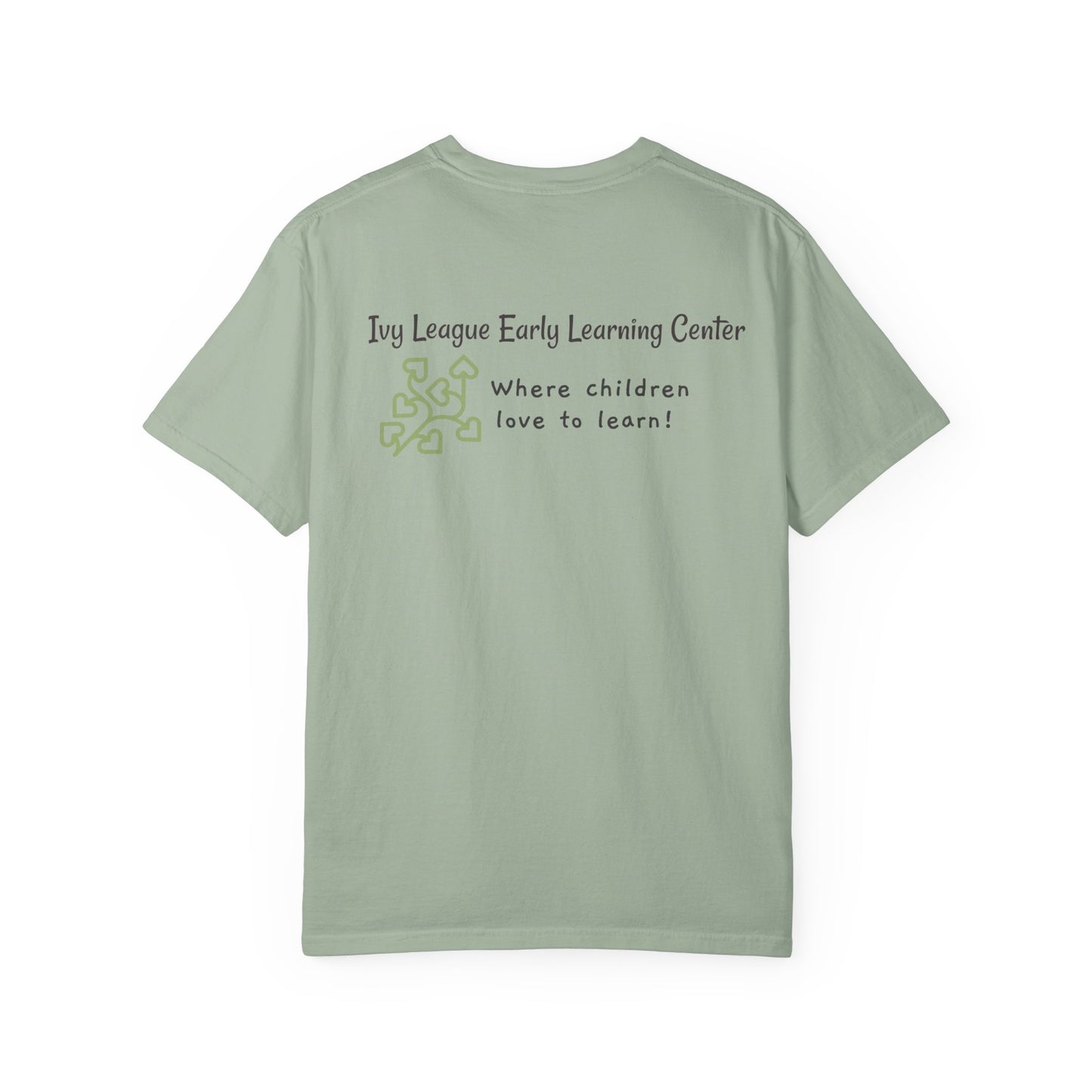 CUSTOM SHIRT FOR IVY LEAGUE ELC Play Is Learning T-Shirt — "Play is Learning the Most Natural Form" Preschool Teacher Tee