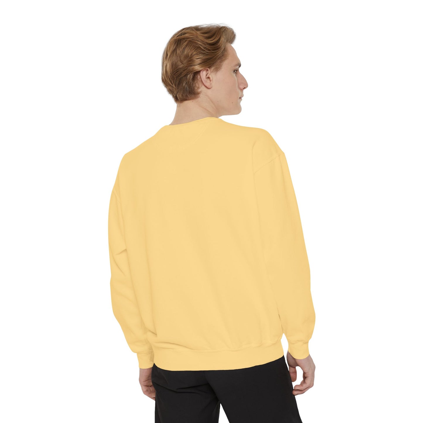 Love One Floral Sweatshirt — Retro Stripe Heart Graphic Crewneck