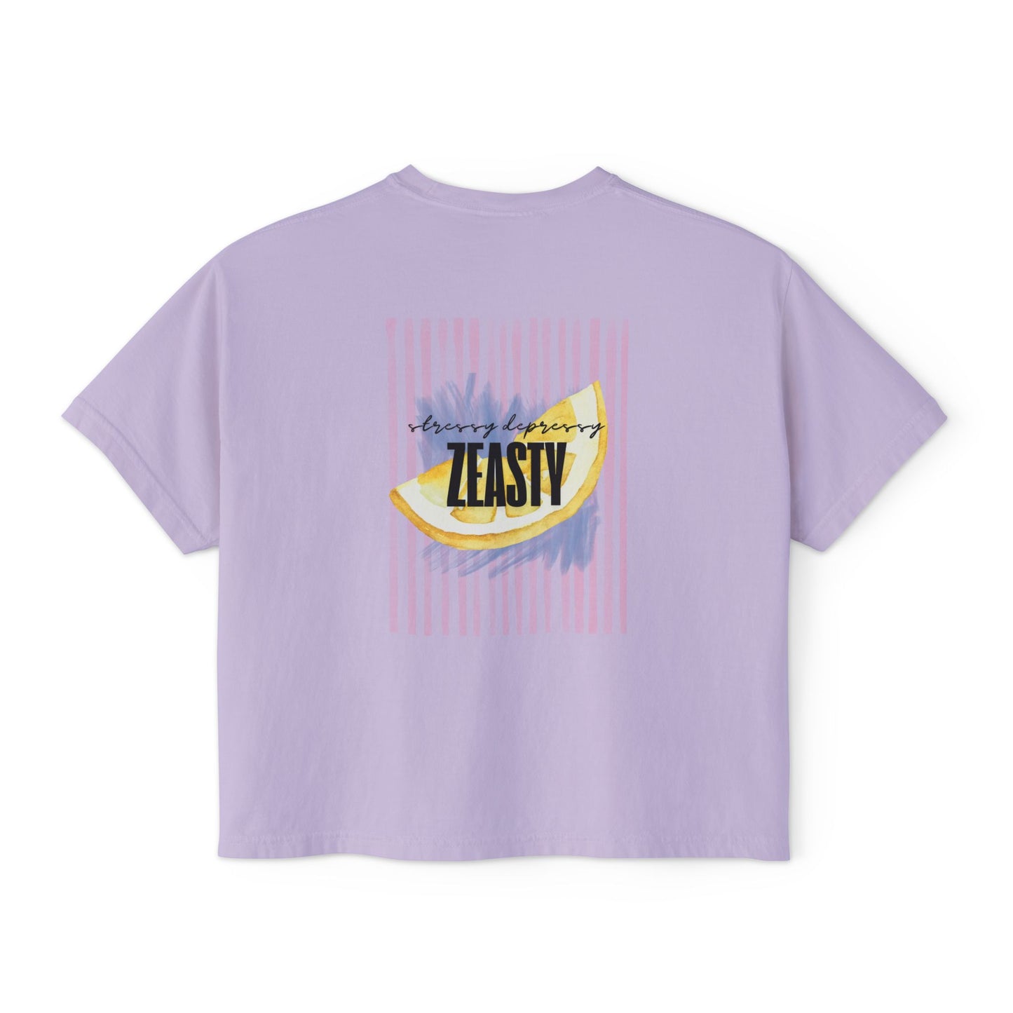Easy Peasy | Stressy Depressy Boxy Tee