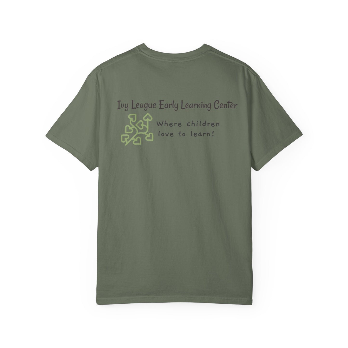 CUSTOM SHIRT FOR IVY LEAGUE ELC Play Is Learning T-Shirt — "Play is Learning the Most Natural Form" Preschool Teacher Tee