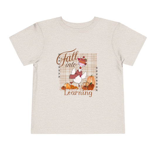 Fall into learning Toddler Tee for Ivy League ELC