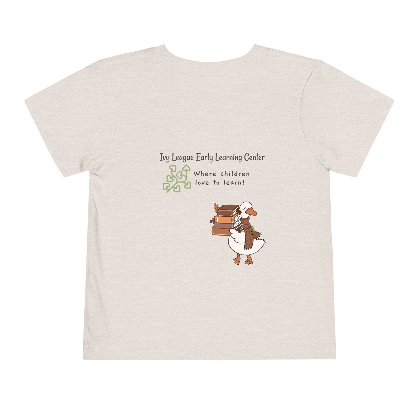 Fall into learning Toddler Tee for Ivy League ELC
