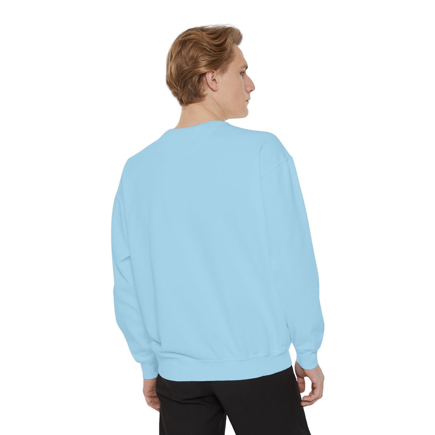 Love One Floral Sweatshirt — Retro Stripe Heart Graphic Crewneck