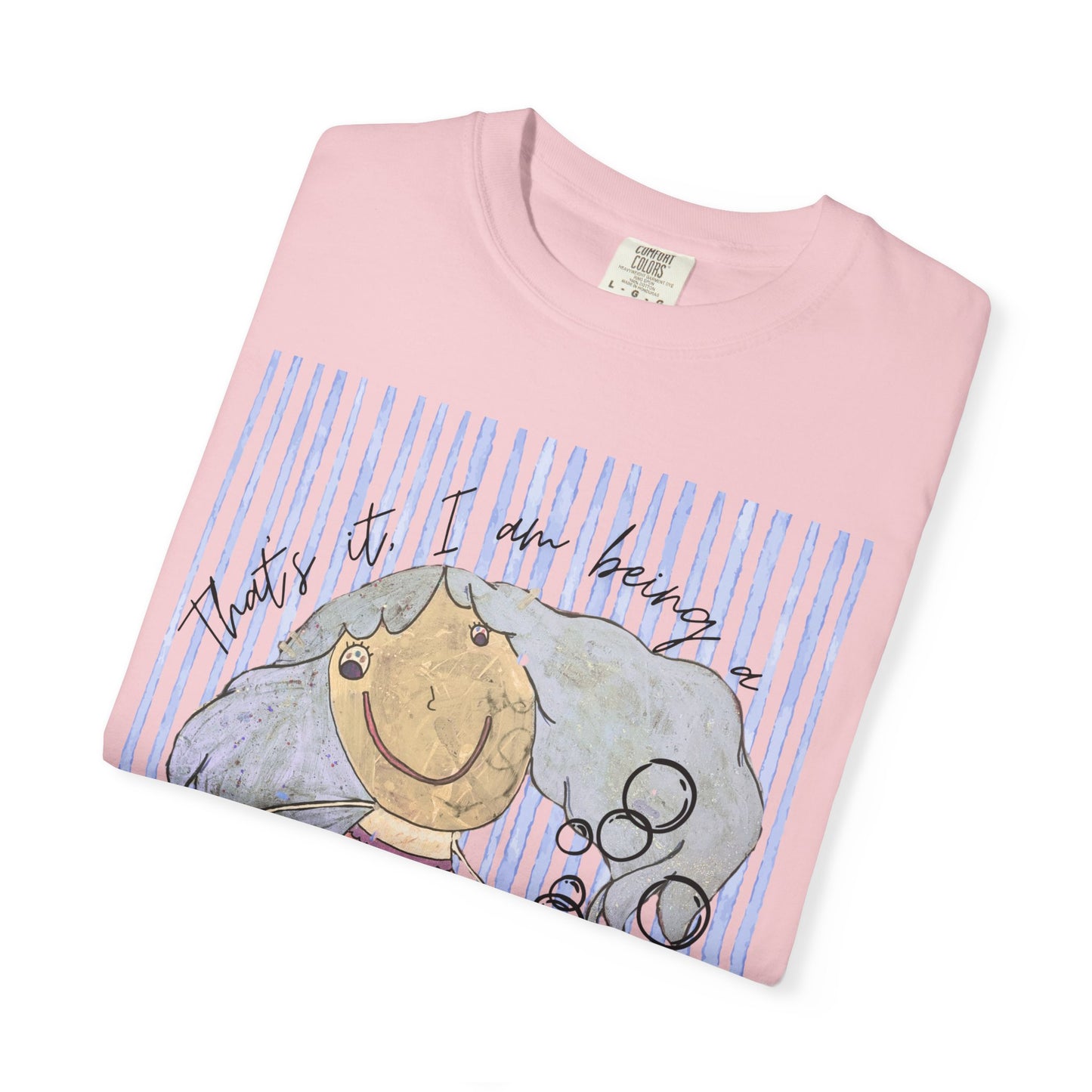 Mermaid Watercolor Graphic T-Shirt — "Just a Little Mermaid"