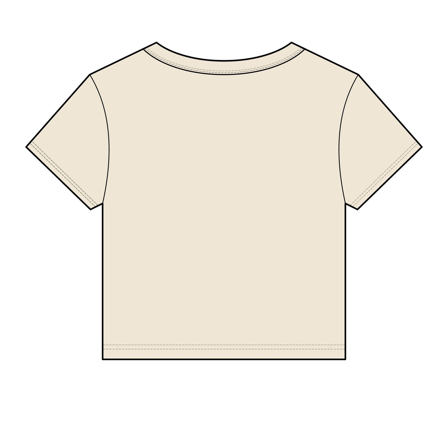 No Soliciting Micro Rib Baby Tee
