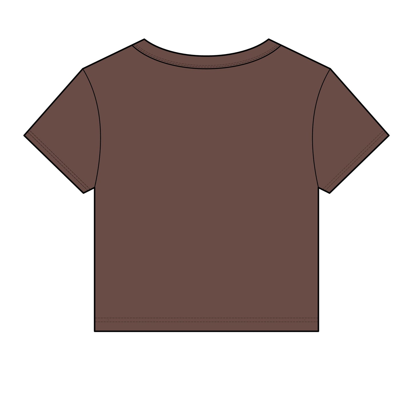 No Soliciting Micro Rib Baby Tee