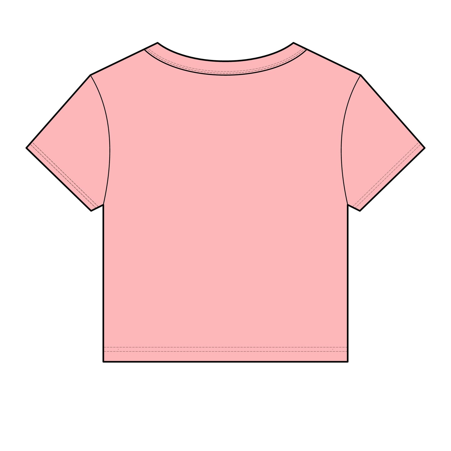 No Soliciting Micro Rib Baby Tee