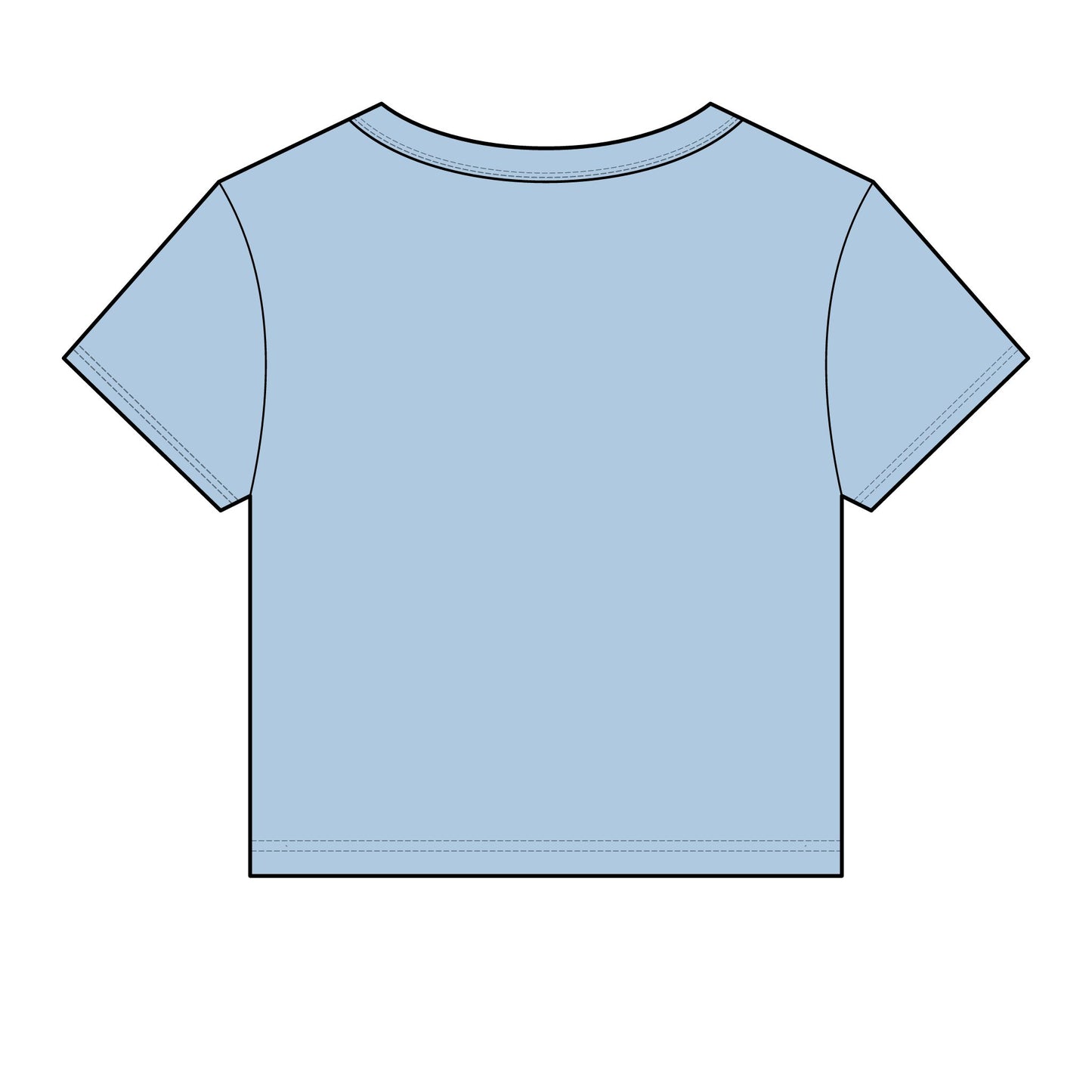 No Soliciting Micro Rib Baby Tee